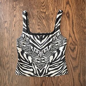 AFRM Zebra Print Women's Top